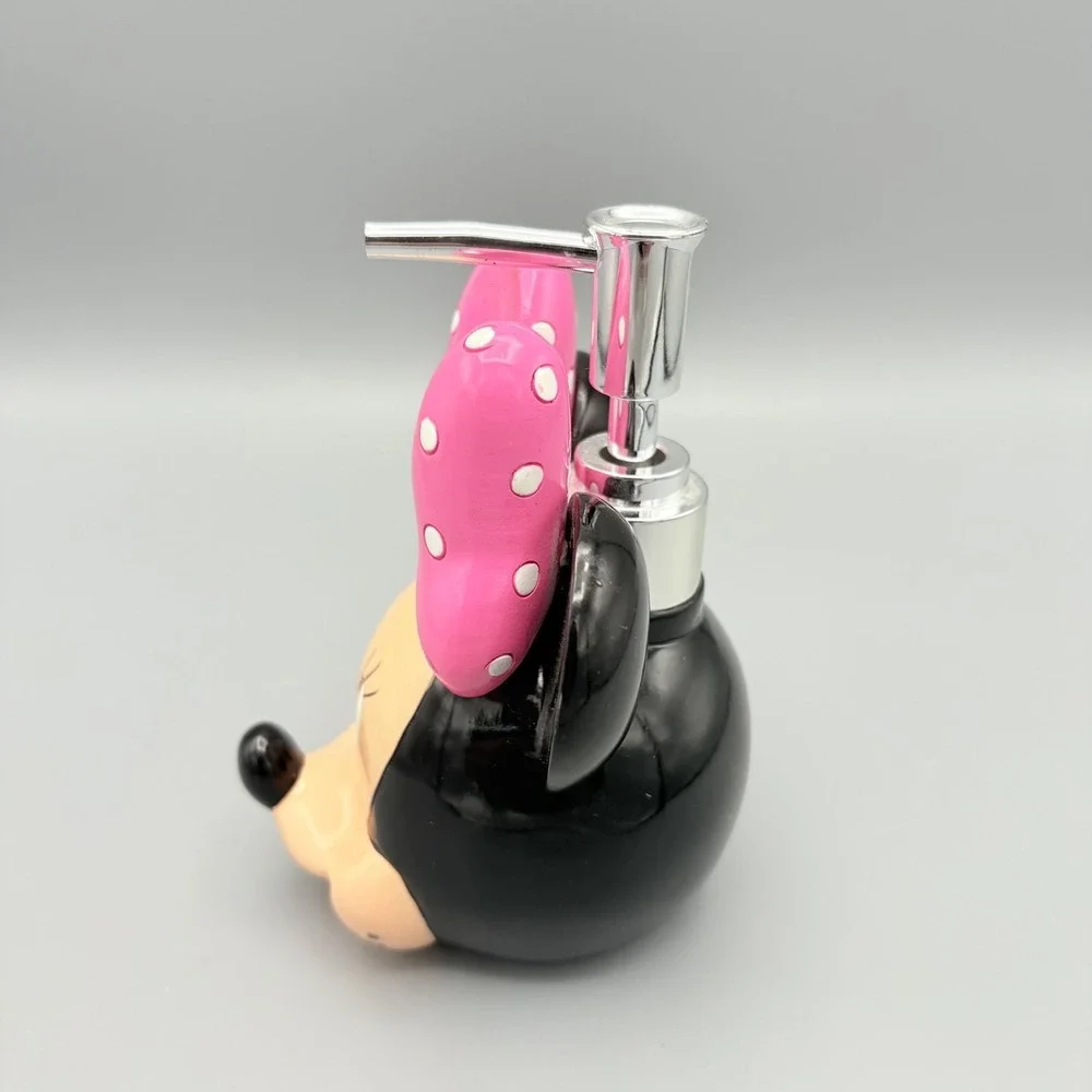 Disney Minnie Mouse Pink Bow Soap Lotion Dispenser With Pump
